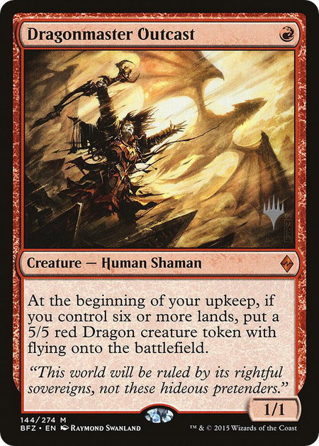 Dragonmaster Outcast - Promo Pack: Core Set 2021 Magic: The Gathering trading card