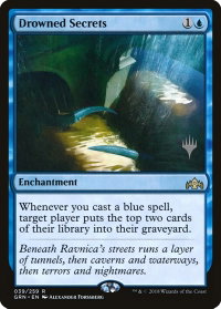 Drowned Secrets - Promo Pack: Core Set 2021 (PPM21) #39p - Rare Magic: The Gathering Trading Card