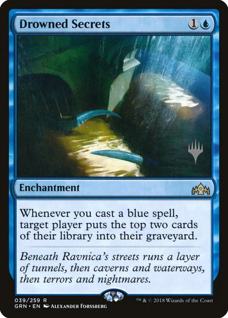 Drowned Secrets - Promo Pack: Core Set 2021 Magic: The Gathering trading card