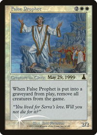 False Prophet - Prerelease Cards (PRE) #6 - Rare Magic: The Gathering Trading Card
