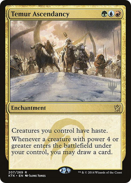 Temur Ascendancy - Promo Pack: Core Set 2021 Magic: The Gathering trading card