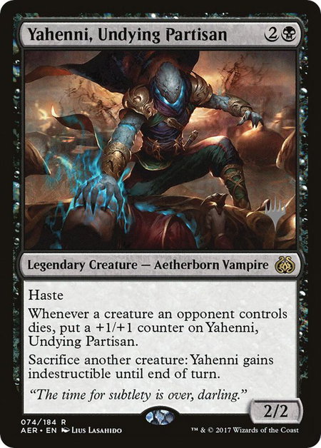 Yahenni, Undying Partisan - Promo Pack: Core Set 2021 Magic: The Gathering trading card