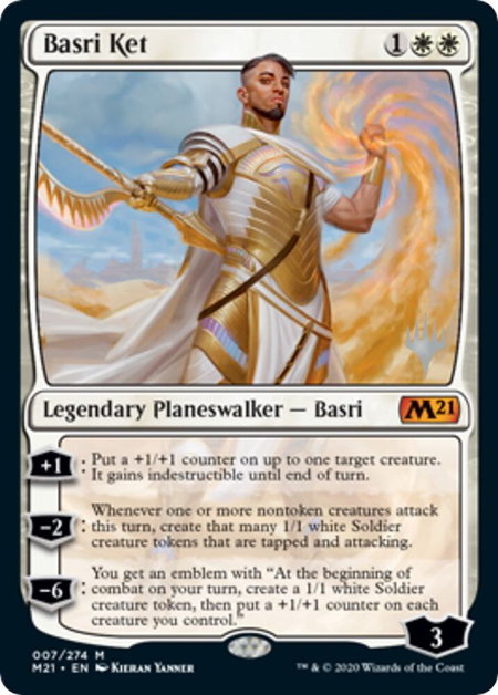 Basri Ket - Promo Pack: Core Set 2021 Magic: The Gathering trading card