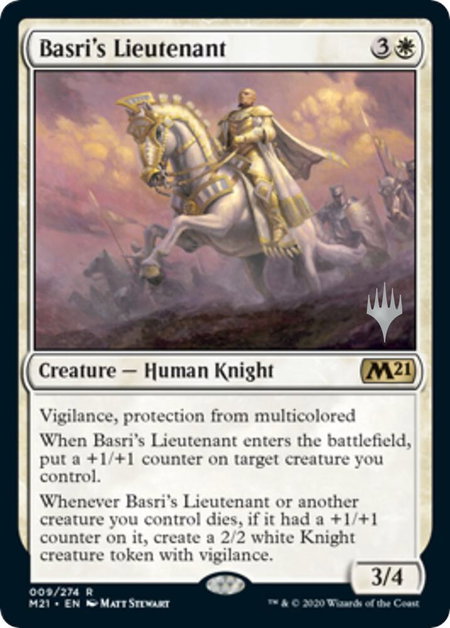 Basri's Lieutenant - Promo Pack: Core Set 2021 Magic: The Gathering trading card