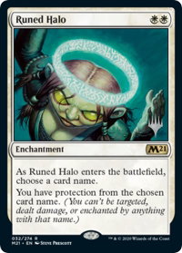 Runed Halo - Promo Pack: Core Set 2021 (PPM21) #32p - Promo Magic: The Gathering Trading Card