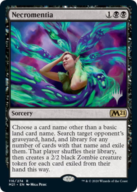 Necromentia - Promo Pack: Core Set 2021 Magic: The Gathering trading card