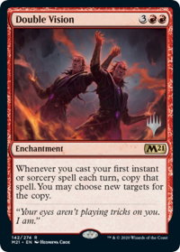 Double Vision - Promo Pack: Core Set 2021 (PPM21) #142p - Promo Magic: The Gathering Trading Card