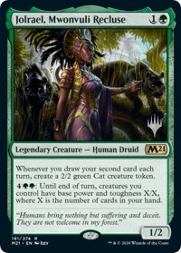 Jolrael, Mwonvuli Recluse - Promo Pack: Core Set 2021 (PPM21) #191p - Promo Magic: The Gathering Trading Card