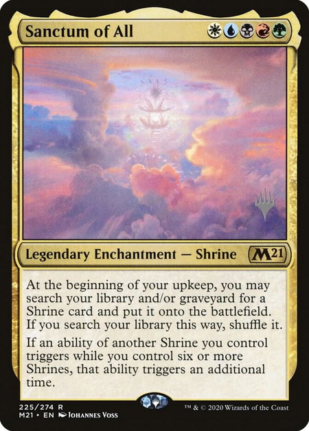 Sanctum of All - Promo Pack: Core Set 2021 Magic: The Gathering trading card