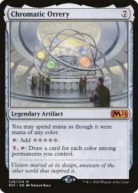 Chromatic Orrery - Promo Pack: Core Set 2021 (PPM21) #228p - Promo Magic: The Gathering Trading Card