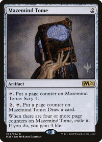 Mazemind Tome - Promo Pack: Core Set 2021 (PPM21) #232p - Promo Magic: The Gathering Trading Card