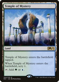 Temple of Mystery - Promo Pack: Core Set 2021 (PPM21) #254p - Promo Magic: The Gathering Trading Card