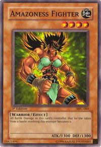 Amazoness Fighter - Magician's Force (MFC) #MFC-060 - Common / Short Print YuGiOh Trading Card