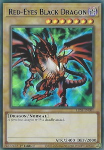 Red-Eyes Black Dragon (Blue) - Legendary Duelists: Season 1 (LDS1) #LDS1-EN001 - Ultra Rare YuGiOh Trading Card