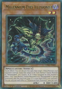 Millennium-Eyes Illusionist (Green) - Legendary Duelists: Season 1 (LDS1) #LDS1-EN045 - Ultra Rare YuGiOh Trading Card