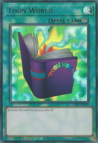 Toon World (Blue) - Legendary Duelists: Season 1 (LDS1) #LDS1-EN068 - Ultra Rare YuGiOh Trading Card