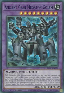 Ancient Gear Megaton Golem (Blue) - Legendary Duelists: Season 1 (LDS1) #LDS1-EN088 - Ultra Rare YuGiOh Trading Card