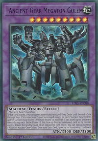 Ancient Gear Megaton Golem (Purple) - Legendary Duelists: Season 1 (LDS1) #LDS1-EN088 - Ultra Rare YuGiOh Trading Card