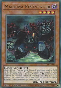 Machina Resavenger - Legendary Duelists: Season 1 (LDS1) #LDS1-EN119 - Ultra Rare YuGiOh Trading Card