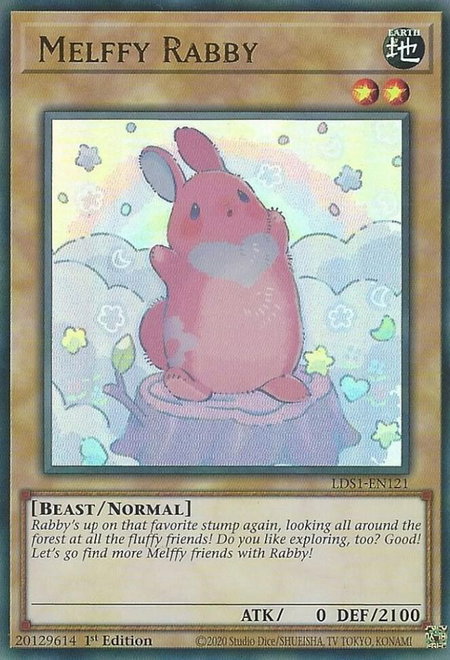 Melffy Rabby trading card from Legendary Duelists: Season 1 Melffy Rabby - Legendary Duelists: Season 1 YuGiOh trading card