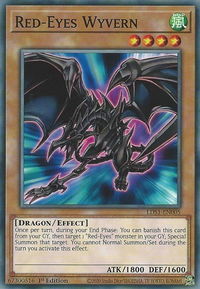 Red-Eyes Wyvern - Legendary Duelists: Season 1 (LDS1) #LDS1-EN005 - Common / Short Print YuGiOh Trading Card