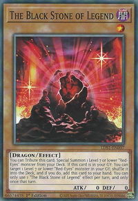 The Black Stone of Legend - Legendary Duelists: Season 1 (LDS1) #LDS1-EN007 - Common / Short Print YuGiOh Trading Card