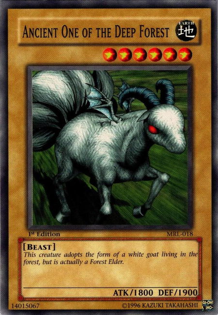 Ancient One of the Deep Forest - Magic Ruler YuGiOh trading card