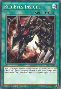 Red-Eyes Insight - Legendary Duelists: Season 1 (LDS1) #LDS1-EN019 - Common / Short Print YuGiOh Trading Card