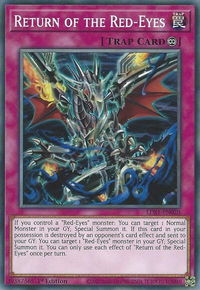 Return of the Red-Eyes - Legendary Duelists: Season 1 (LDS1) #LDS1-EN020 - Common / Short Print YuGiOh Trading Card