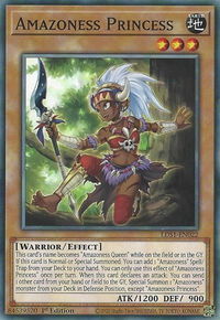 Amazoness Princess - Legendary Duelists: Season 1 (LDS1) #LDS1-EN022 - Common / Short Print YuGiOh Trading Card