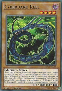 Cyberdark Keel - Legendary Duelists: Season 1 (LDS1) #LDS1-EN033 - Common / Short Print YuGiOh Trading Card