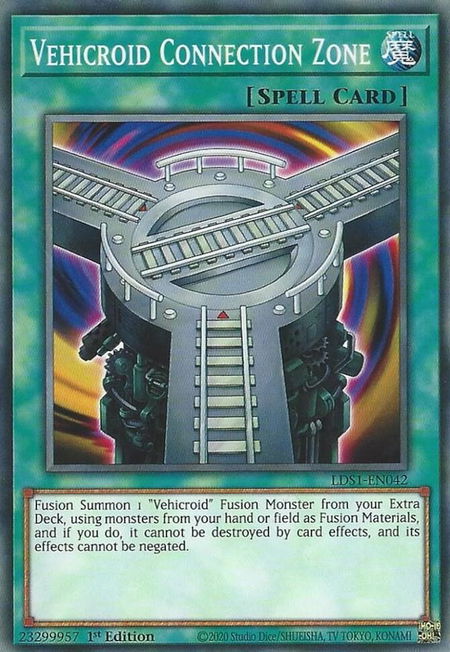 Vehicroid Connection Zone - Legendary Duelists: Season 1 YuGiOh trading card
