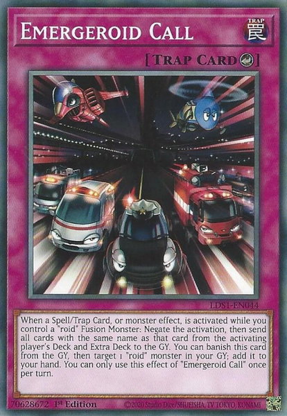 Emergeroid Call - Legendary Duelists: Season 1 YuGiOh trading card