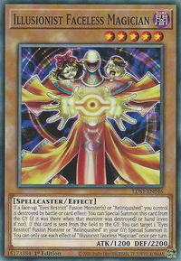 Illusionist Faceless Magician - Legendary Duelists: Season 1 (LDS1) #LDS1-EN046 - Common / Short Print YuGiOh Trading Card