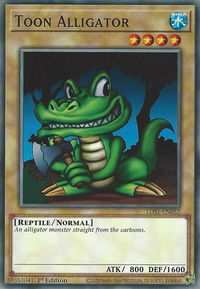 Toon Alligator - Legendary Duelists: Season 1 (LDS1) #LDS1-EN052 - Common / Short Print YuGiOh Trading Card