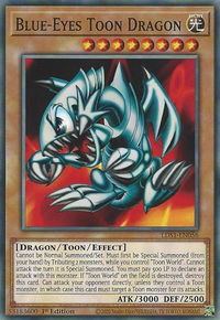 Blue-Eyes Toon Dragon - Legendary Duelists: Season 1 (LDS1) #LDS1-EN056 - Common / Short Print YuGiOh Trading Card