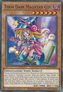 Toon Dark Magician Girl - Legendary Duelists: Season 1 (LDS1) #LDS1-EN057 - Common / Short Print YuGiOh Trading Card