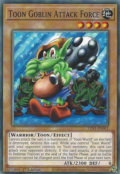 Toon Goblin Attack Force - Legendary Duelists: Season 1 YuGiOh trading card