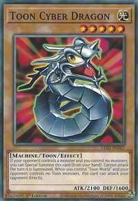 Toon Cyber Dragon - Legendary Duelists: Season 1 (LDS1) #LDS1-EN062 - Common / Short Print YuGiOh Trading Card