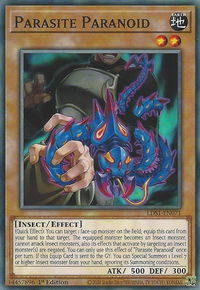 Parasite Paranoid - Legendary Duelists: Season 1 (LDS1) #LDS1-EN071 - Common / Short Print YuGiOh Trading Card