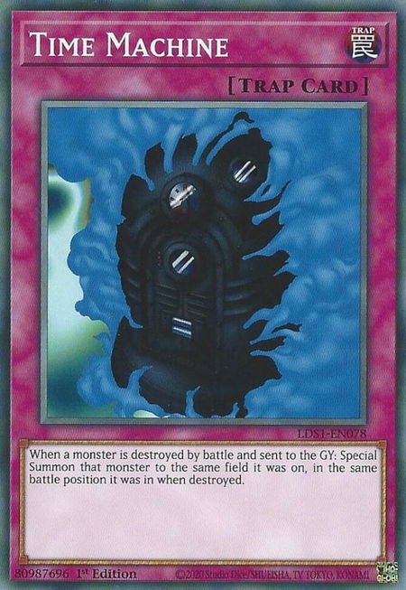 Time Machine - Legendary Duelists: Season 1 YuGiOh trading card
