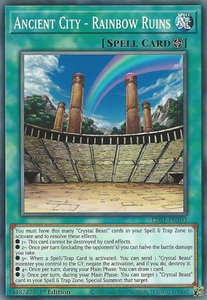 Ancient City - Rainbow Ruins - Legendary Duelists: Season 1 (LDS1) #LDS1-EN103 - Common / Short Print YuGiOh Trading Card