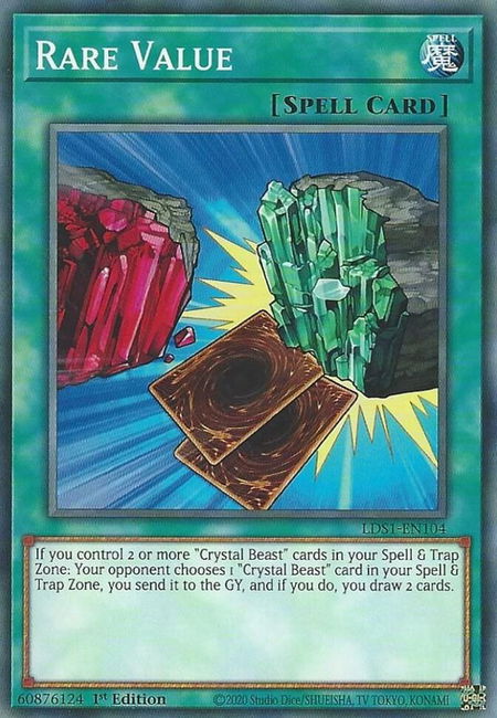 Rare Value - Legendary Duelists: Season 1 YuGiOh trading card