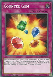 Counter Gem - Legendary Duelists: Season 1 (LDS1) #LDS1-EN113 - Common / Short Print YuGiOh Trading Card