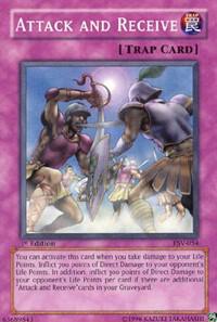 Attack and Receive trading card from Pharaoh's Servant Attack and Receive - Pharaoh's Servant YuGiOh trading card