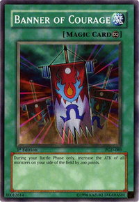 Banner of Courage - Pharaonic Guardian (PGD) #PGD-089 - Common / Short Print YuGiOh Trading Card