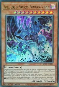 Raviel, Lord of Phantasms - Shimmering Scraper - Structure Deck: Sacred Beasts (SDSA) #SDSA-EN001 - Ultra Rare YuGiOh Trading Card