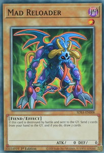 Mad Reloader - Structure Deck: Sacred Beasts (SDSA) #SDSA-EN008 - Common / Short Print YuGiOh Trading Card