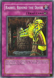 Barrel Behind the Door - Pharaonic Guardian (PGD) #PGD-095 - Super Rare YuGiOh Trading Card