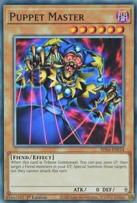 Puppet Master - Structure Deck: Sacred Beasts (SDSA) #SDSA-EN014 - Common / Short Print YuGiOh Trading Card